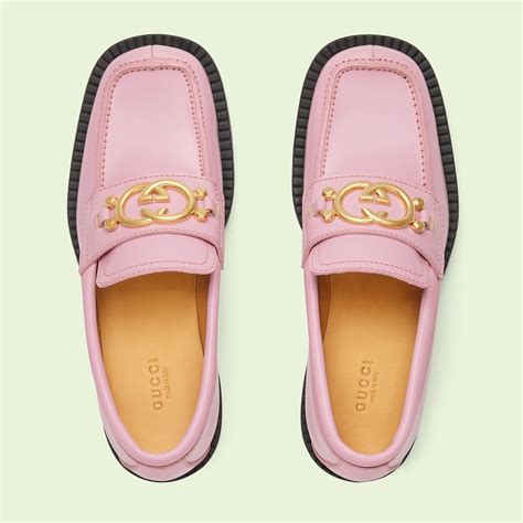 gucci tshirt pink|Gucci pink loafers.